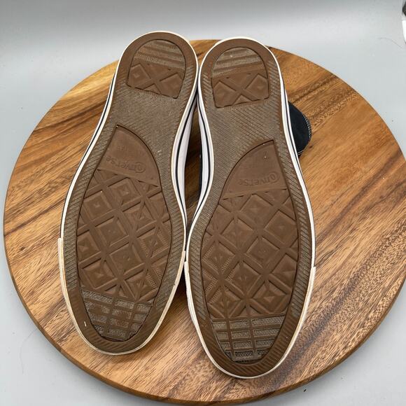 Converse Chuck Taylor All Star Shoes Mens 8 Black Hi Tops Canvus Skate Casual - Picture 7 of 8